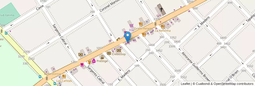 Mapa de ubicacion de Otro Linda Día en Argentinien, Provinz Buenos Aires, Partido De La Matanza, Lomas Del Mirador.