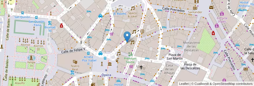 Mapa de ubicacion de Ouh Babbo! en İspanya, Comunidad De Madrid, Comunidad De Madrid, Área Metropolitana De Madrid Y Corredor Del Henares, Madrid.