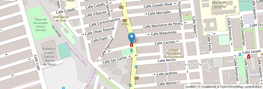 Mapa de ubicacion de Pablo Fernández-Pacheco en Spanje, Murcia, Murcia, Campo De Cartagena Y Mar Menor, Cartagena.