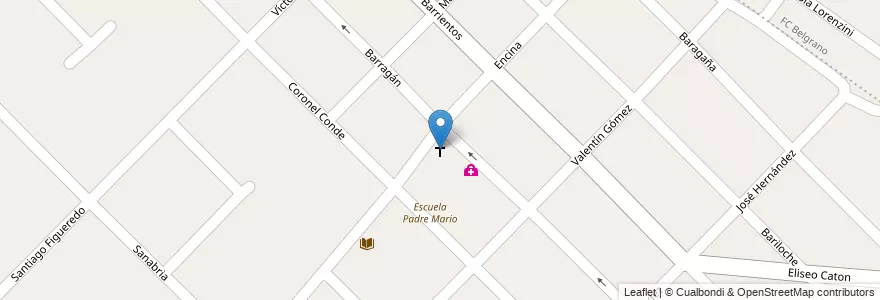 Mapa de ubicacion de Padre Mario en Argentina, Buenos Aires, Partido De La Matanza, González Catán.