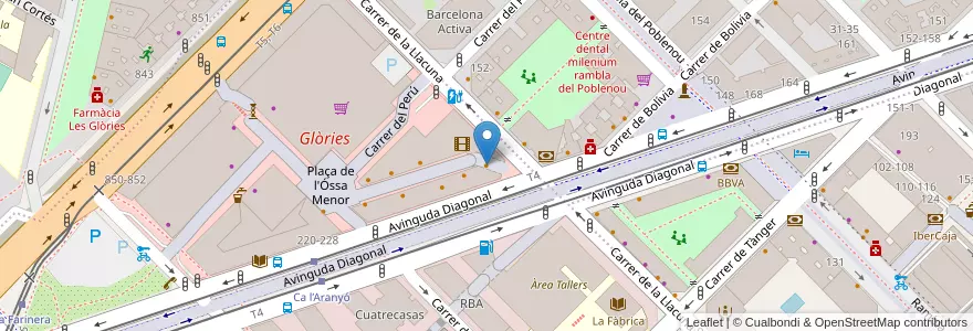 Mapa de ubicacion de Pai Mei en اسپانیا, Catalunya, Barcelona, Barcelonès, Barcelona.