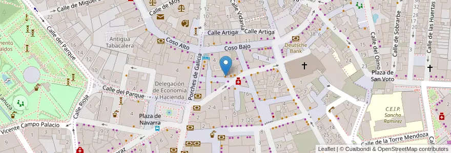 Mapa de ubicacion de PAK Döner kebab en 스페인, Aragón, Huesca, Hoya De Huesca / Plana De Uesca, Huesca.