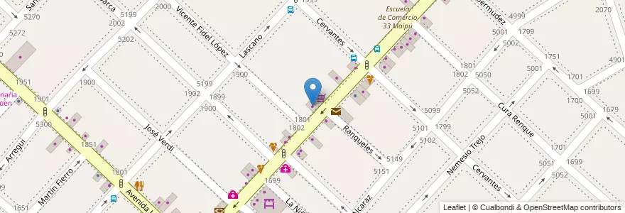 Mapa de ubicacion de Pañalera S Ecitos, Monte Castro en Arjantin, Ciudad Autónoma De Buenos Aires, Buenos Aires, Comuna 10.