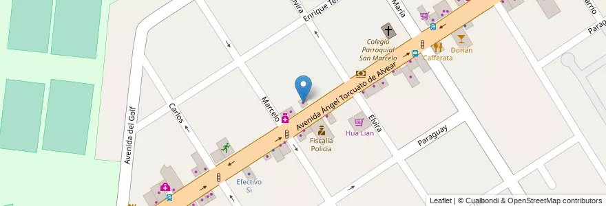 Mapa de ubicacion de Pancheria Ruper en الأرجنتين, بوينس آيرس, Partido De Tigre, Don Torcuato.