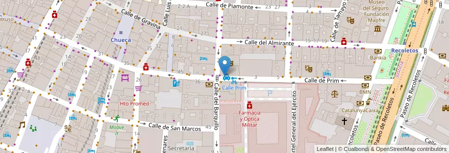 Mapa de ubicacion de Panod en Spanien, Autonome Gemeinschaft Madrid, Autonome Gemeinschaft Madrid, Área Metropolitana De Madrid Y Corredor Del Henares, Madrid.