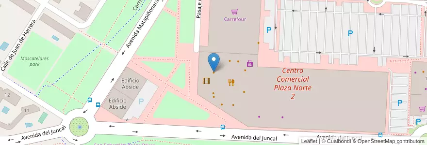 Mapa de ubicacion de Pans en Spagna, Comunidad De Madrid, Comunidad De Madrid, Área Metropolitana De Madrid Y Corredor Del Henares, San Sebastián De Los Reyes.