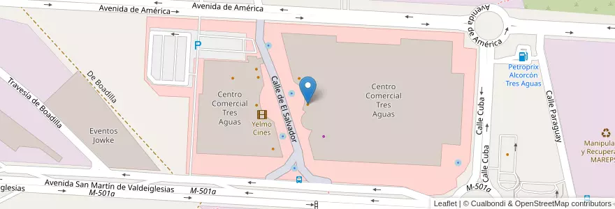 Mapa de ubicacion de Pans & Company en Sepanyol, Comunidad De Madrid, Comunidad De Madrid, Área Metropolitana De Madrid Y Corredor Del Henares, Alcorcón.