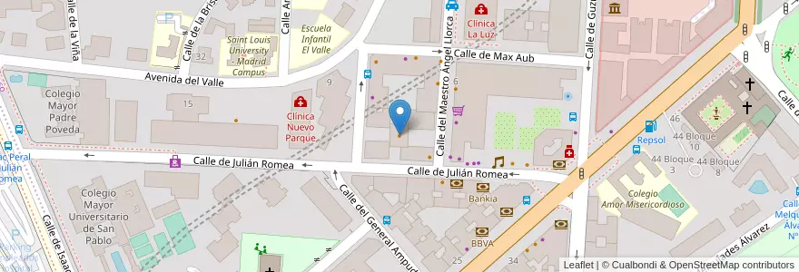 Mapa de ubicacion de Paolo en 西班牙, Comunidad De Madrid, Comunidad De Madrid, Área Metropolitana De Madrid Y Corredor Del Henares, Madrid.