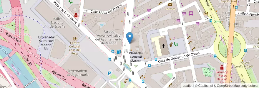 Mapa de ubicacion de Papel y Cartón en Spagna, Comunidad De Madrid, Comunidad De Madrid, Área Metropolitana De Madrid Y Corredor Del Henares, Madrid.