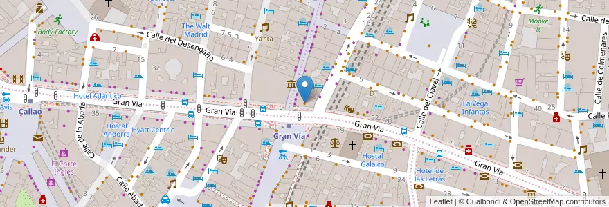 Mapa de ubicacion de Papizza en Испания, Мадрид, Мадрид, Área Metropolitana De Madrid Y Corredor Del Henares, Мадрид.