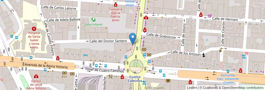 Mapa de ubicacion de Papizza en 스페인, Comunidad De Madrid, Comunidad De Madrid, Área Metropolitana De Madrid Y Corredor Del Henares, 마드리드.