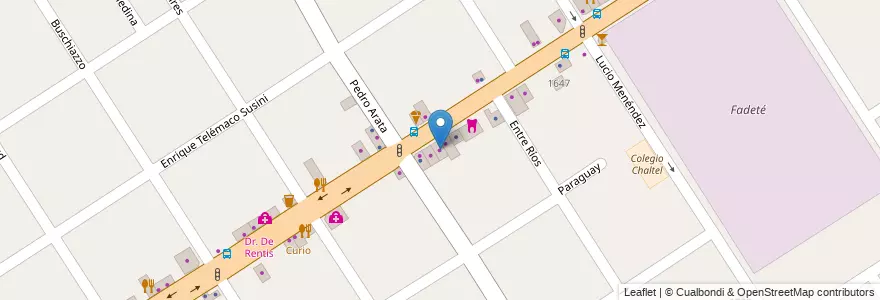 Mapa de ubicacion de Parabrisas Cerrajeria en Argentinië, Buenos Aires, Partido De Tigre, Don Torcuato.