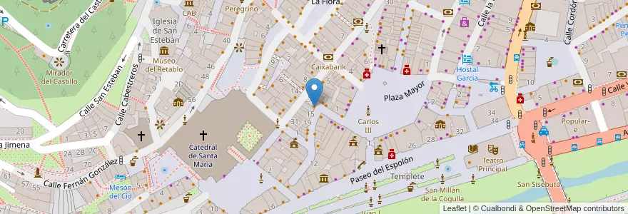 Mapa de ubicacion de Paradise Cream en Sepanyol, Castilla Y León, Burgos, Alfoz De Burgos, Burgos.