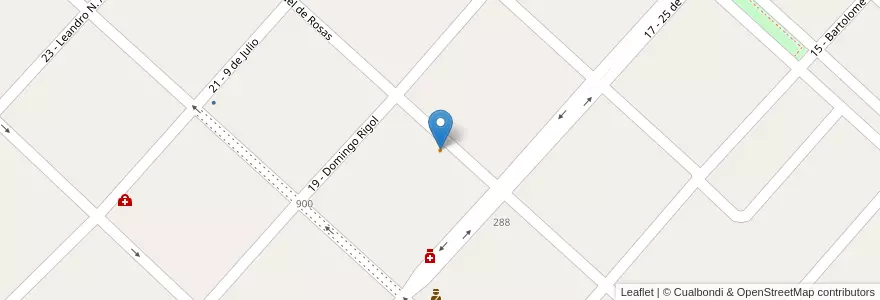 Mapa de ubicacion de Parador Pizzas en Arjantin, Buenos Aires, Partido De Pila.
