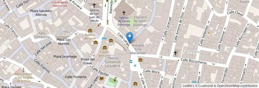 Mapa de ubicacion de Parking Centro en Espanha, Andaluzia, Cádiz, Campiña De Jerez, Jerez De La Frontera.