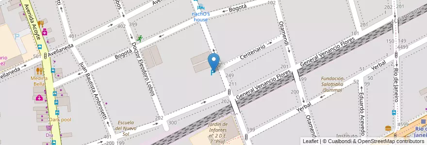 Mapa de ubicacion de Parking Garage, Caballito en Argentina, Ciudad Autónoma De Buenos Aires, Buenos Aires, Comuna 6.