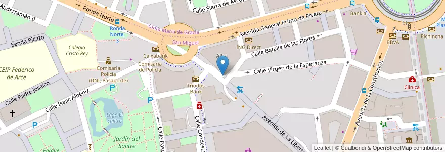 Mapa de ubicacion de Parking Libertad en スペイン, ムルシア州, ムルシア州, Área Metropolitana De Murcia, Murcia.