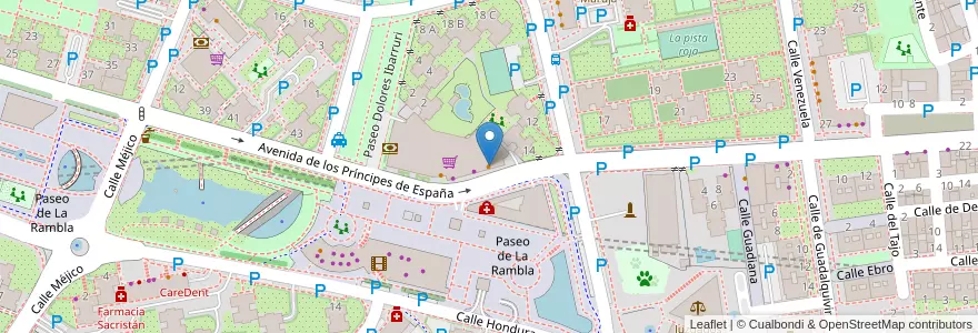 Mapa de ubicacion de Park's 97 en 西班牙, Comunidad De Madrid, Comunidad De Madrid, Área Metropolitana De Madrid Y Corredor Del Henares, Coslada.