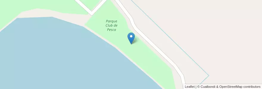 Mapa de ubicacion de Parque Club de Pesca en Argentine, Province De Buenos Aires, Partido De Veinticinco De Mayo.