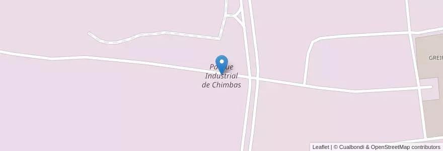 Mapa de ubicacion de Parque Industrial de Chimbas en Argentina, San Juan, Chile, Chimbas.