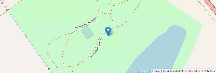 Mapa de ubicacion de Parque Turismo en アルゼンチン, コリエンテス州, Departamento Paso De Los Libres, Municipio De Paso De Los Libres.