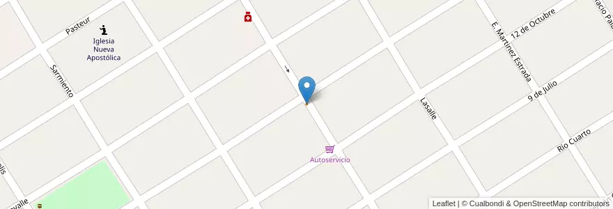 Mapa de ubicacion de Parrilla en Argentina, Buenos Aires, Partido De Ezeiza, Carlos Spegazzini.