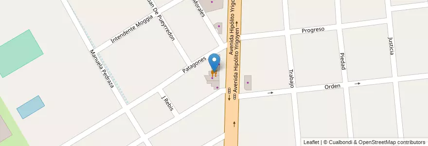 Mapa de ubicacion de Parrilla Acomei en Arjantin, Buenos Aires, Partido De Almirante Brown, Glew.