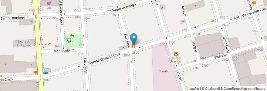 Mapa de ubicacion de Parrilla Angelito, Barracas en Argentinien, Ciudad Autónoma De Buenos Aires, Partido De Avellaneda, Comuna 4, Buenos Aires.