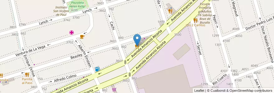 Mapa de ubicacion de Parrilla El Reloj, Nueva Pompeya en Argentina, Ciudad Autónoma De Buenos Aires, Comuna 4, Buenos Aires.