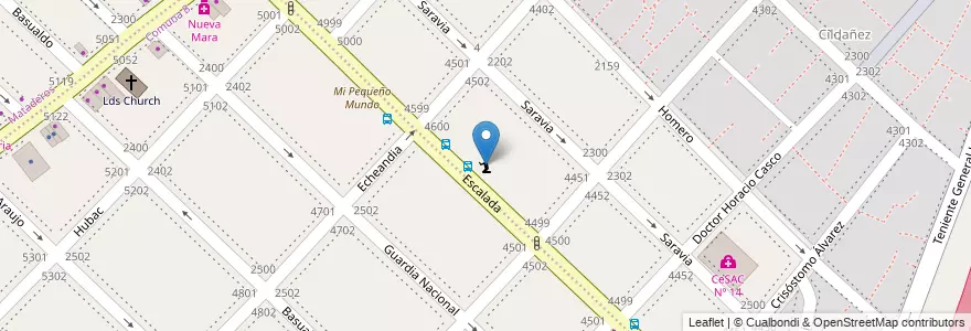 Mapa de ubicacion de Parroquia Madre de Dios, Parque Avellaneda en Argentina, Ciudad Autónoma De Buenos Aires, Comuna 9, Buenos Aires.