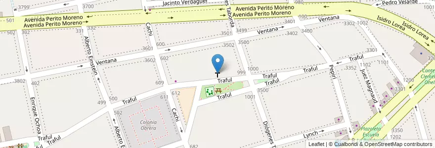 Mapa de ubicacion de Parroquia Nuestra Señora de la Divina Providencia, Nueva Pompeya en Argentinien, Ciudad Autónoma De Buenos Aires, Comuna 4, Buenos Aires.