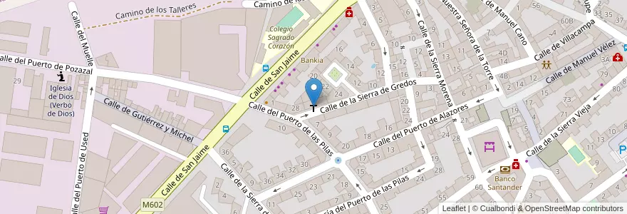 Mapa de ubicacion de Parroquia San Timoteo en Espanha, Comunidade De Madrid, Comunidade De Madrid, Área Metropolitana De Madrid Y Corredor Del Henares, Madrid.