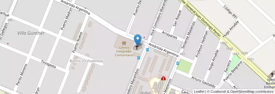 Mapa de ubicacion de Parroquia Santa Rita en آرژانتین, Misiones, Departamento Oberá.