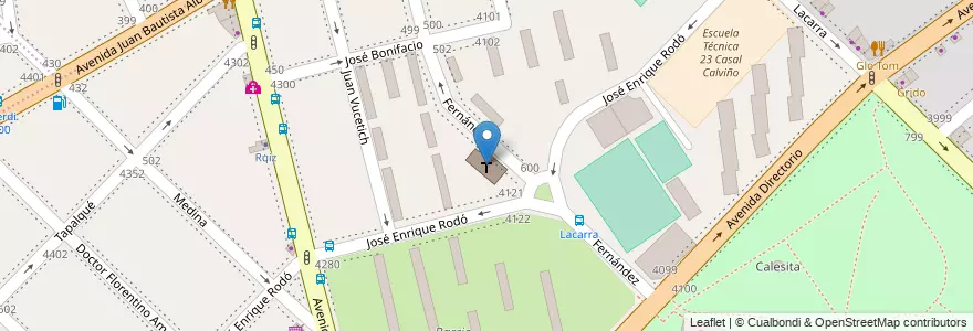Mapa de ubicacion de Parroquia Virgen de los Desamparados, Parque Avellaneda en آرژانتین, Ciudad Autónoma De Buenos Aires, Comuna 9, Buenos Aires.