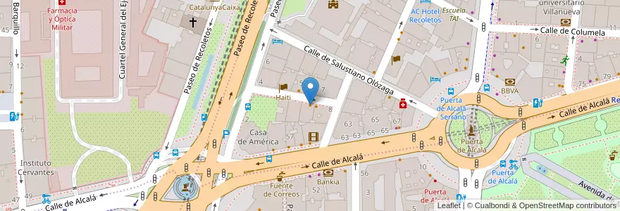 Mapa de ubicacion de Pasacalles en Испания, Мадрид, Мадрид, Área Metropolitana De Madrid Y Corredor Del Henares, Мадрид.