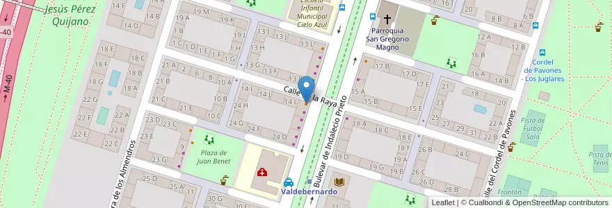 Mapa de ubicacion de Pascual en スペイン, マドリード州, Comunidad De Madrid, Área Metropolitana De Madrid Y Corredor Del Henares, Madrid.