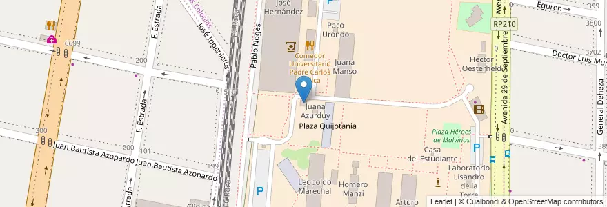 Mapa de ubicacion de Pascual Contursi en Argentina, Buenos Aires, Partido De Lanús, Remedios De Escalada.