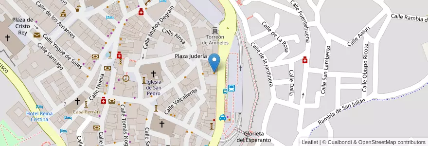 Mapa de ubicacion de Pasta bella en إسبانيا, أرغون, طرويل, Comunidad De Teruel, طرويل.