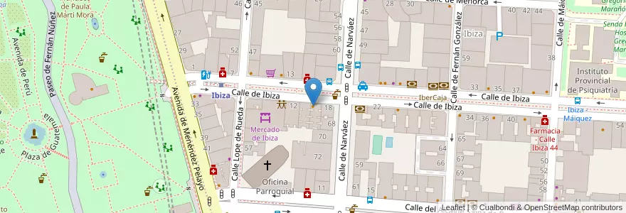 Mapa de ubicacion de Pasta e Pizza Sienna en İspanya, Comunidad De Madrid, Comunidad De Madrid, Área Metropolitana De Madrid Y Corredor Del Henares, Madrid.