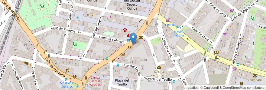 Mapa de ubicacion de Patatas Fritas en Spanje, Comunidad De Madrid, Comunidad De Madrid, Área Metropolitana De Madrid Y Corredor Del Henares, Fuenlabrada.