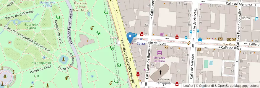 Mapa de ubicacion de Patatin Company en スペイン, マドリード州, Comunidad De Madrid, Área Metropolitana De Madrid Y Corredor Del Henares, Madrid.