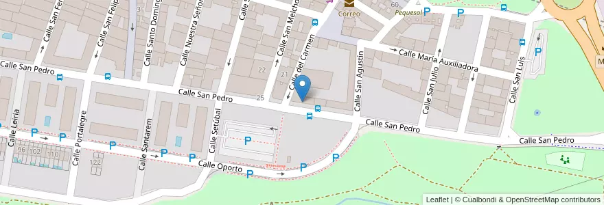 Mapa de ubicacion de Patitos (Guardería) en 西班牙, Comunidad De Madrid, Comunidad De Madrid, Área Metropolitana De Madrid Y Corredor Del Henares, Leganés.