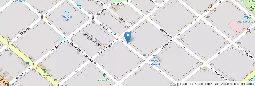 Mapa de ubicacion de Paul French Gallery en Argentina, Autonomous City Of Buenos Aires, Autonomous City Of Buenos Aires.