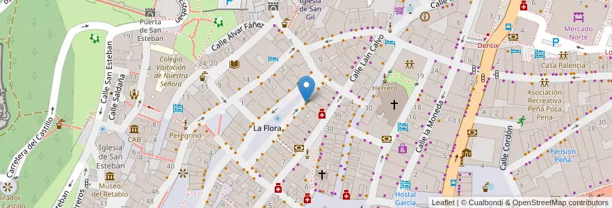 Mapa de ubicacion de Pavarotti en Spagna, Castilla Y León, Burgos, Alfoz De Burgos, Burgos.