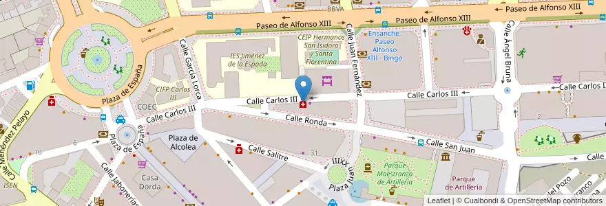 Mapa de ubicacion de Pedro Martínez en Испания, Región De Murcia, Región De Murcia, Campo De Cartagena Y Mar Menor, Cartagena.