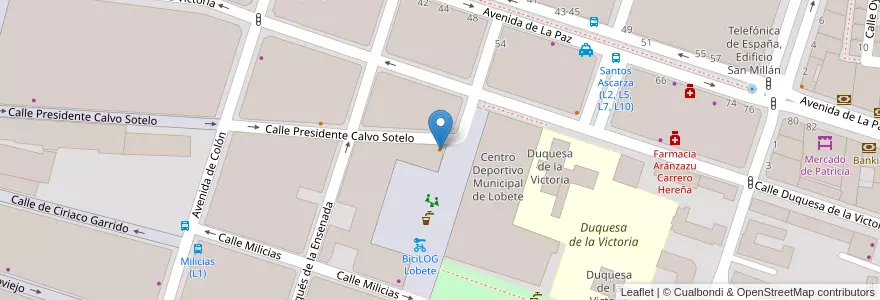 Mapa de ubicacion de People's en Испания, Риоха, Риоха, Логронья.