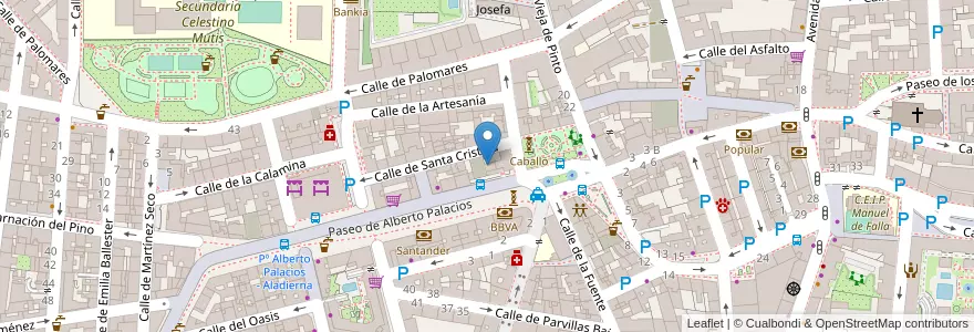 Mapa de ubicacion de Pequeño/A Compañero/A en Spanje, Comunidad De Madrid, Comunidad De Madrid, Área Metropolitana De Madrid Y Corredor Del Henares, Madrid.