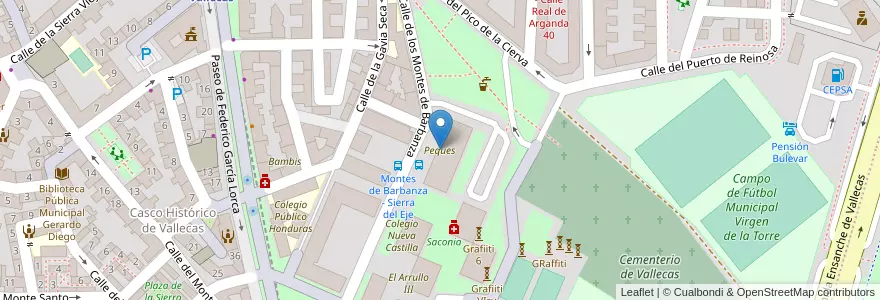 Mapa de ubicacion de Peques en Sepanyol, Comunidad De Madrid, Comunidad De Madrid, Área Metropolitana De Madrid Y Corredor Del Henares, Madrid.