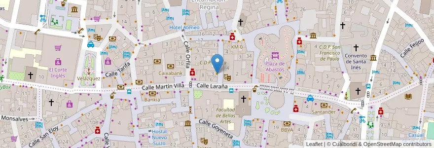 Mapa de ubicacion de Perro Viejo en اسپانیا, Andalucía, Sevilla, Sevilla.
