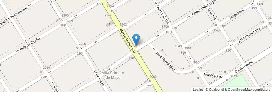Mapa de ubicacion de Pet Shop en Arjantin, Buenos Aires, Partido De Lanús, Remedios De Escalada.